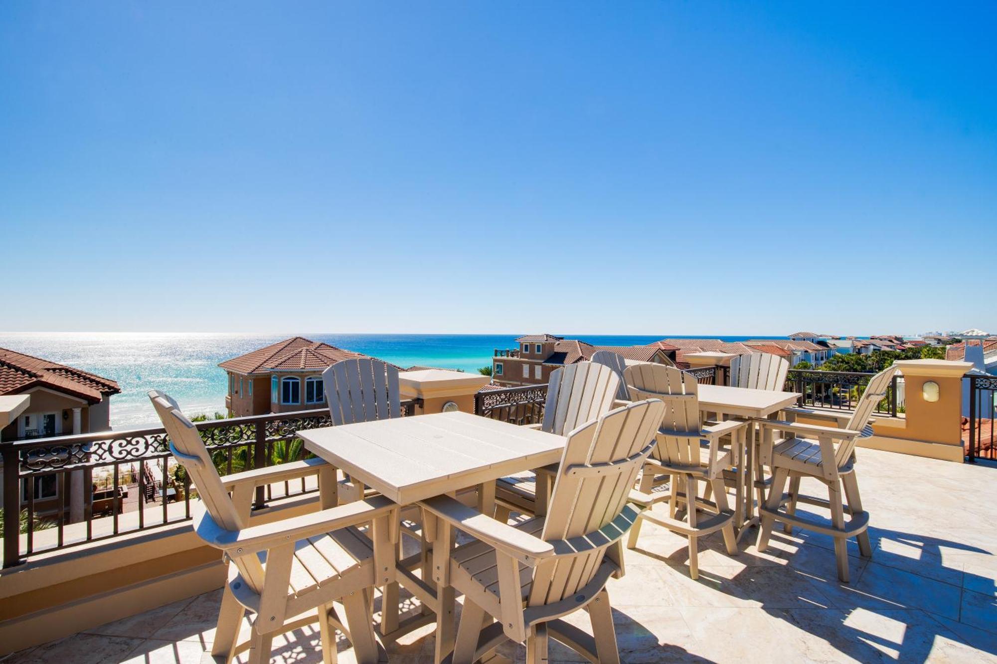 Beach Views, Rooftop Deck, Outdoor Kitchen, Destin Villa Exterior photo